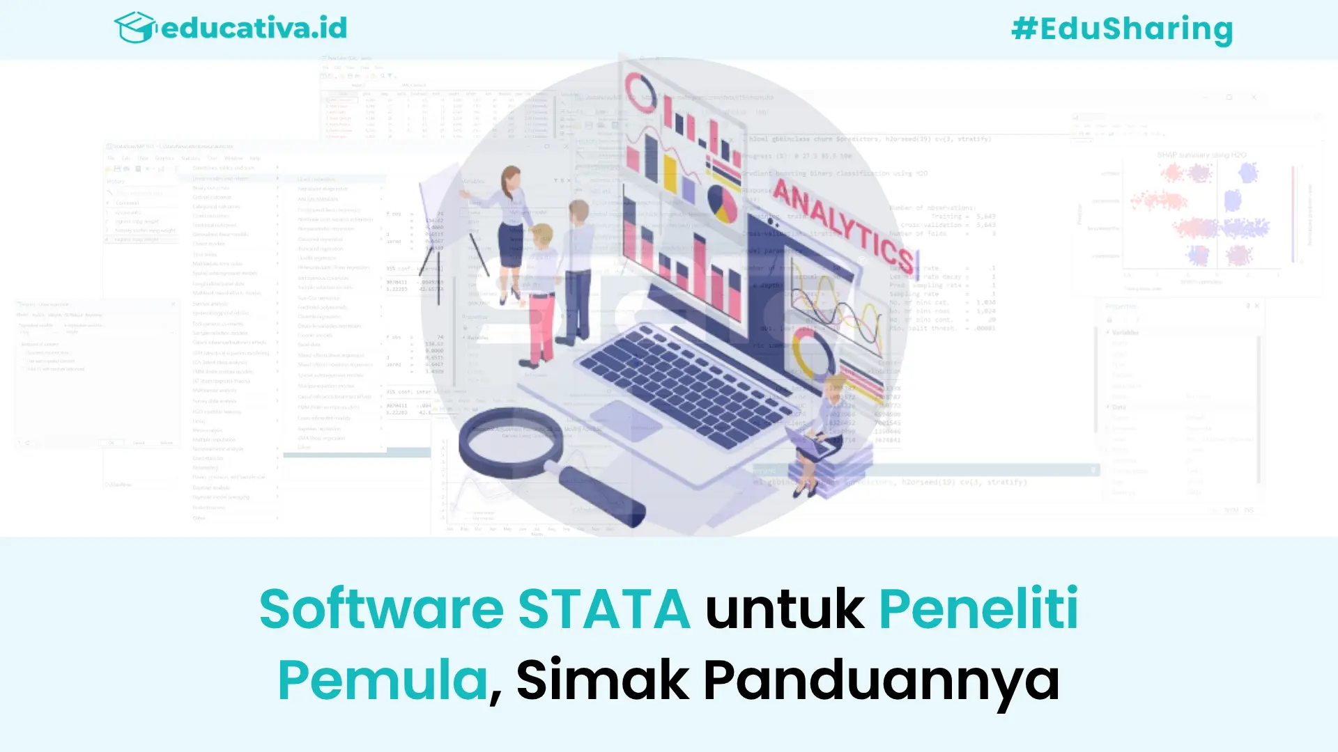 Software STATA untuk Peneliti Pemula, Simak Panduannya